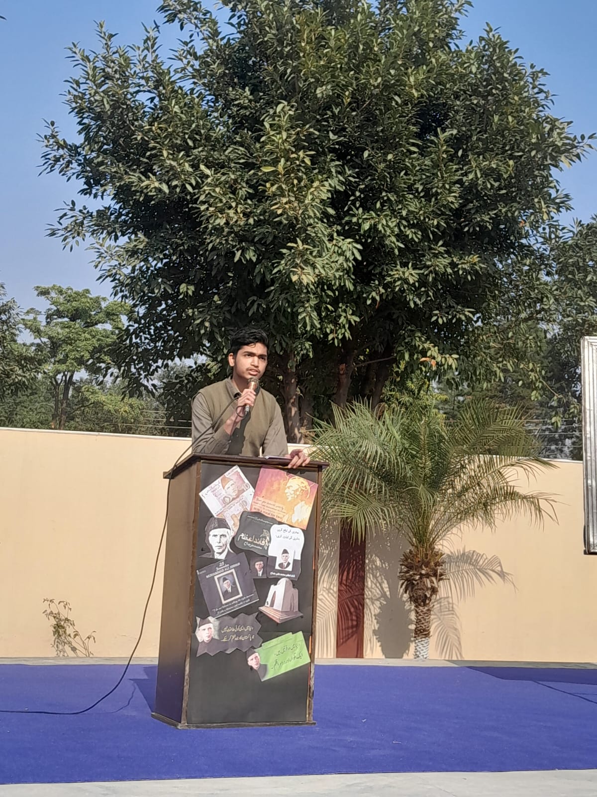 Morning assembly at Army Public College Sialkot Cantt - 4
