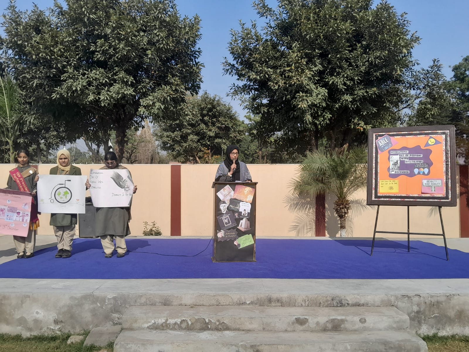 Morning assembly at Army Public College Sialkot Cantt - 2